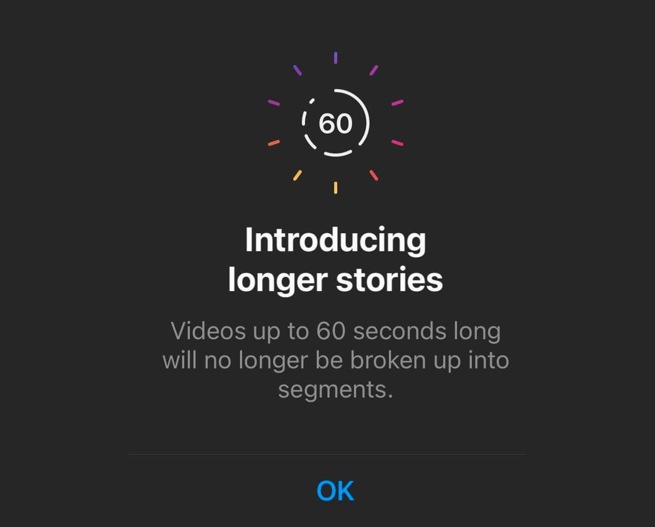 60 Second Stories Notification